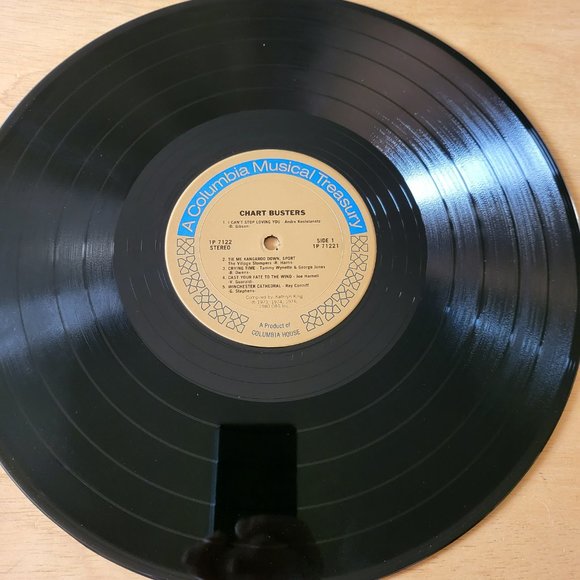 CHART BUSTERS LP 1980 Columbia House Various Hits 1P 7122 Pop Vinyl Record LP4 - Picture 8 of 10